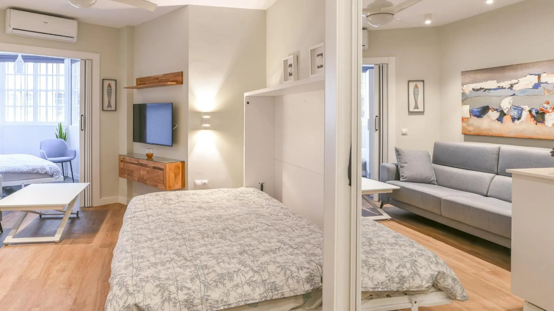 Brisare Mar - Apartamento Para 4 Personas A 1 Min De La Playa Con Piscina En 马尔韦利亚 0*,